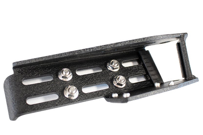 Jeep Foot Peg Set For 07-Up Wrangler/Gladiator Steel Black Fishbone Offroad-2