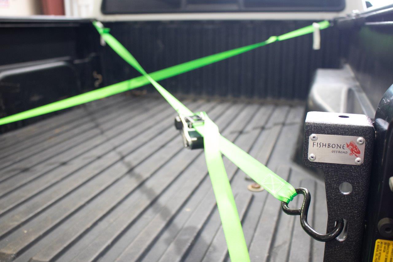 Fishbone Offroad Tacoma Front Bed Wheel Chock Fishbone Offroad