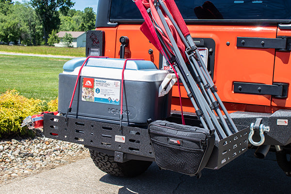 Fishbone Offroad 2 Inch Hitch Cargo Basket Fishbone Offroad
