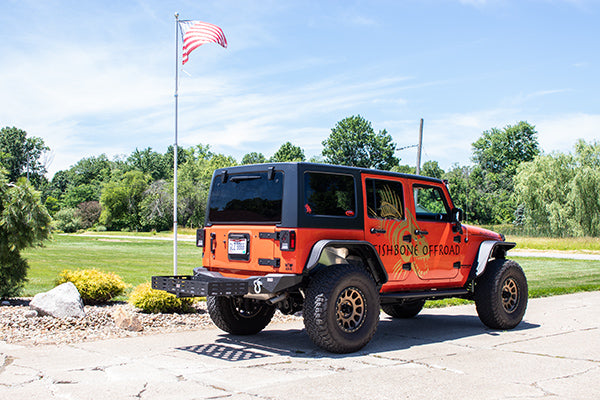 Fishbone Offroad 2 Inch Hitch Cargo Basket Fishbone Offroad