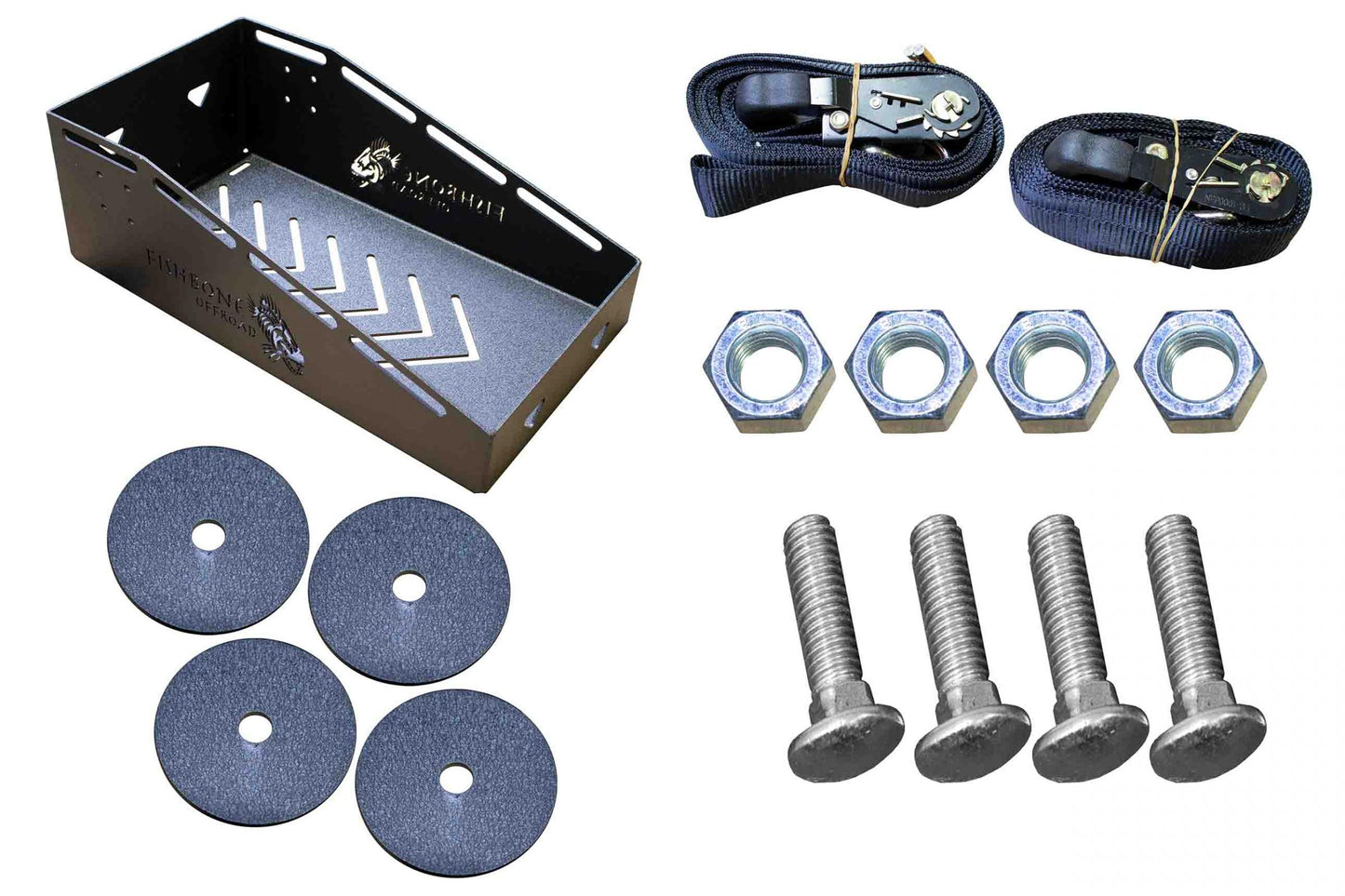 Fishbone Offroad Bed Mounted Spare Tire Mount Fishbone Offroad