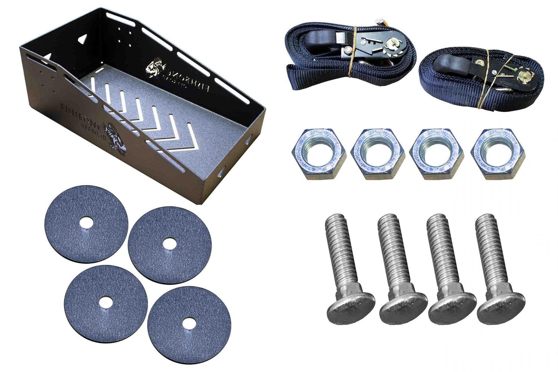 Fishbone Offroad Bed Mounted Spare Tire Mount Fishbone Offroad