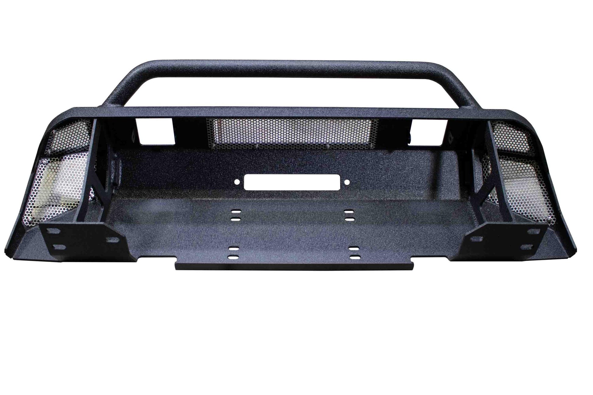 2016-Present Toyota Tacoma Center Stubby Front Bumper Fishbone Offroad-4