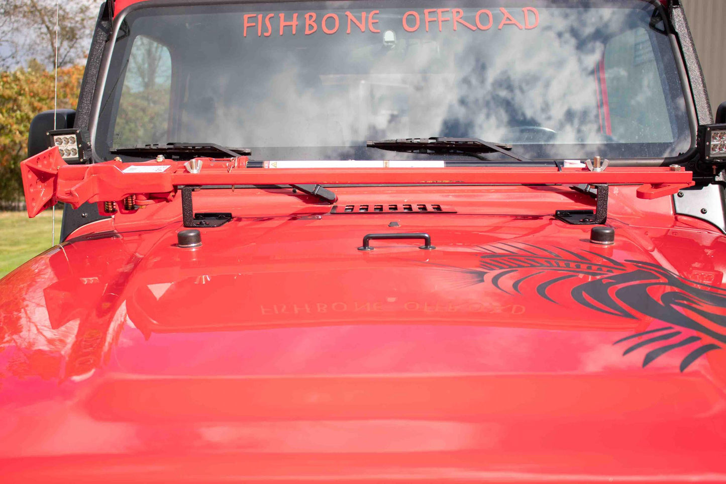 Fishbone Offroad 1997-2006 Jeep Wrangler TJ Hi- Lift Jack Mount Fishbone Offroad