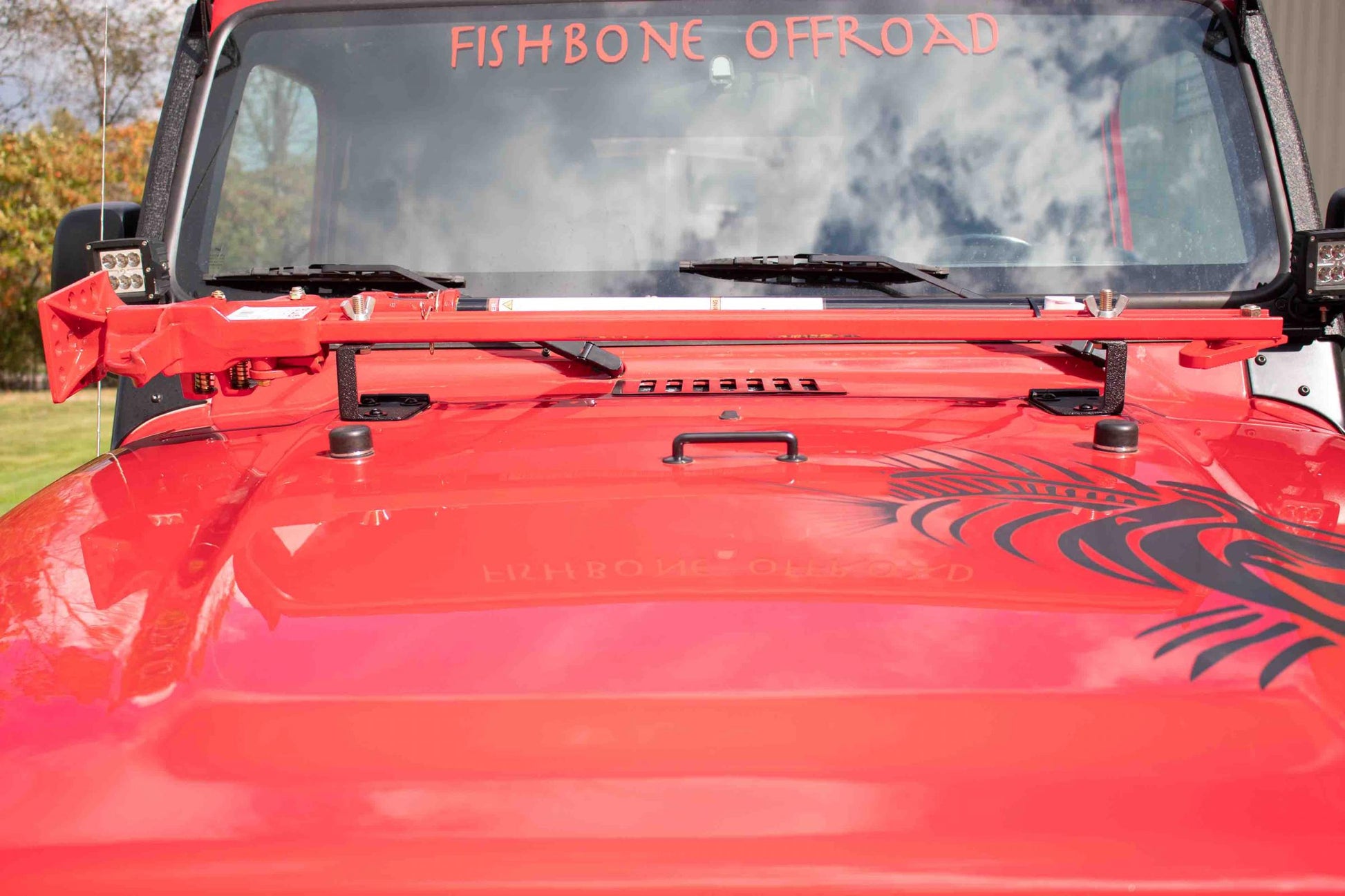 Fishbone Offroad 1997-2006 Jeep Wrangler TJ Hi- Lift Jack Mount Fishbone Offroad