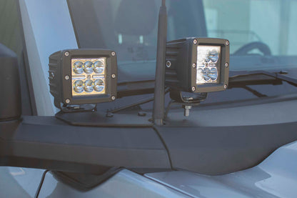 2022-Present Bronco Cowl Light Brackets Fishbone Offroad-3