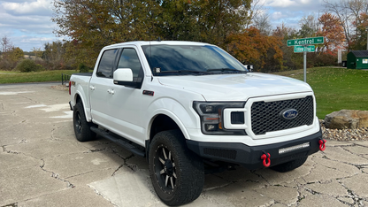 2015-2023 F150 and 2017-2023 Raptor Hood Light Pod Bracket Fishbone Offroad-5