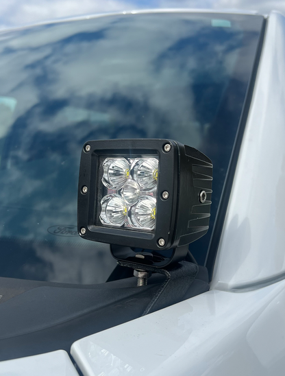 2015-2023 F150 and 2017-2023 Raptor Hood Light Pod Bracket Fishbone Offroad-6