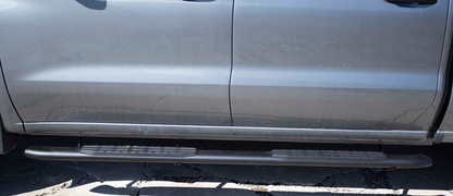 19-Current Silverado 1500 Double Cab 5 Inch Oval Side Step Fishbone Offroad-6