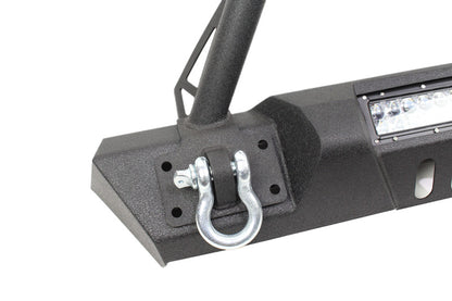 Jeep JK Front Stubby Winch Bumper W/Tube Guard 07-18 Wranger JK Black Texured Powercoated Fishbone Offroad-5