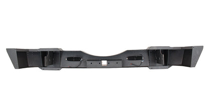 Jeep JK Rear Bumper W/LED's 07-18 Wrangler JK Rubicon and Unlimited Steel Black Textured Powdercoat Fishbone Offroad-7