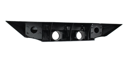 Jeep JK Front Bumper 07-18 Wrangler JK Rubicon and Unlimited Steel Black Textured Powdercoat Manowar Series Fishbone Offroad-6