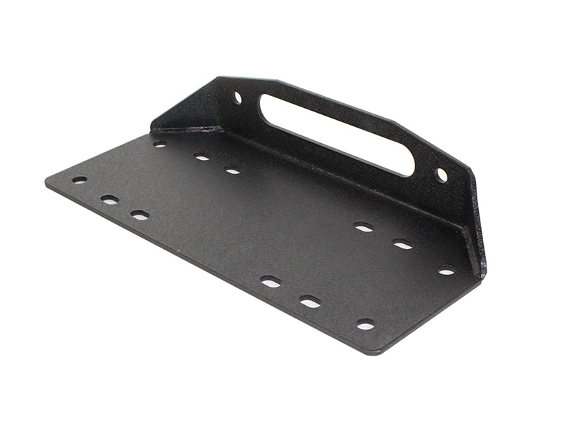 Jeep JK Front Bumper 07-18 Wrangler JK Rubicon and Unlimited Steel Black Textured Powdercoat Manowar Series Fishbone Offroad-7