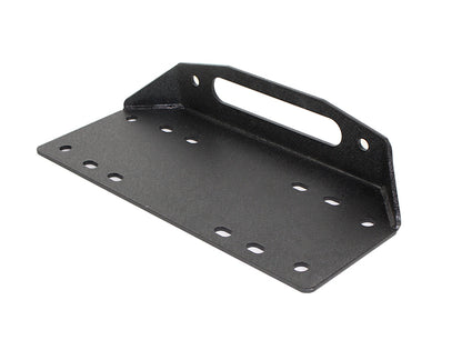 Jeep JK Front Bumper 07-18 Wrangler JK Rubicon and Unlimited Steel Black Textured Powdercoat Manowar Series Fishbone Offroad-7