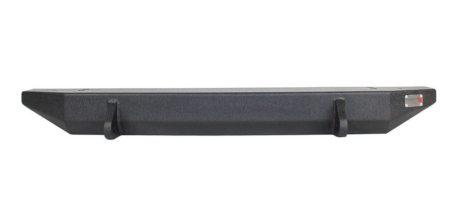 Jeep TJ Front Bumper 97-06 Wrangler TJ Rubicon and Unlimited Steel Black Textured Powdercoat Piranha Series Fishbone Offroad-3