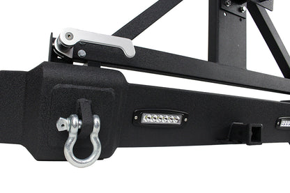 Jeep JK Rear Bumper With Tire Carrier 07-18 Wrangler JK Fishbone Offroad-2