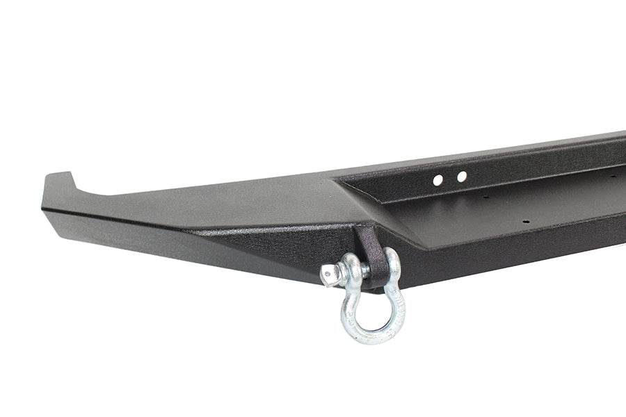 Cherokee XJ Front Winch Bumper W/O Grille Guard Bullhead Steel Black Textured Powdercoat Fishbone Offroad-2