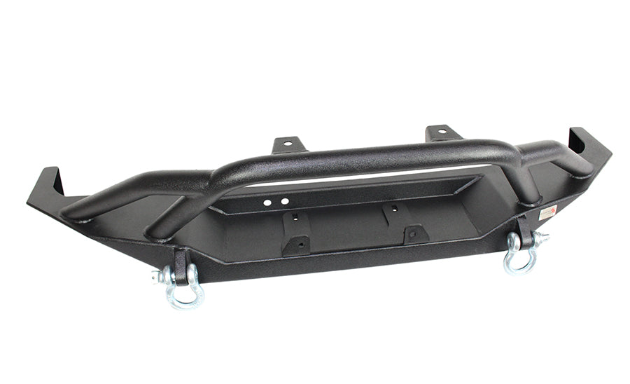 Cherokee XJ Front Winch Bumper W/Grille Guard Bullhead Steel Black Textured Powdercoat Fishbone Offroad-3