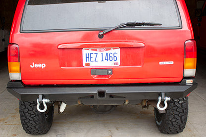 Cherokee Bullhead Rear Bumper 84-01 XJ Jeep Cherokee Fishbone Offroad-6