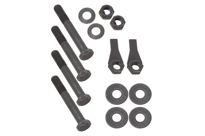 Jeep JK Rear D-Ring Frame Mounts 2007 to 2018 JK Wrangler, Rubicon and Unlimited Fishbone Offroad-3
