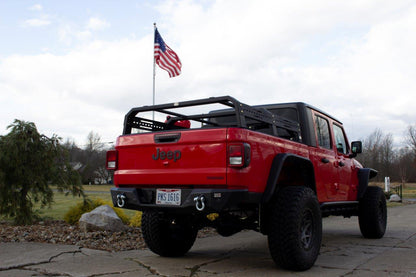 Gladiator Mako Rear Bumper For 20-Pres Jeep Gladiator Fishbone Offroad-7