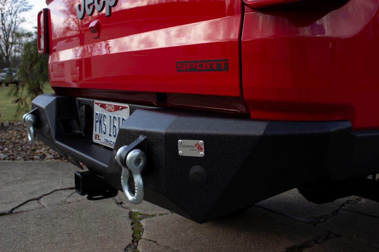 Fishbone Offroad Gladiator Mako Rear Bumper For 20-Pres Jeep Gladiator Fishbone Offroad