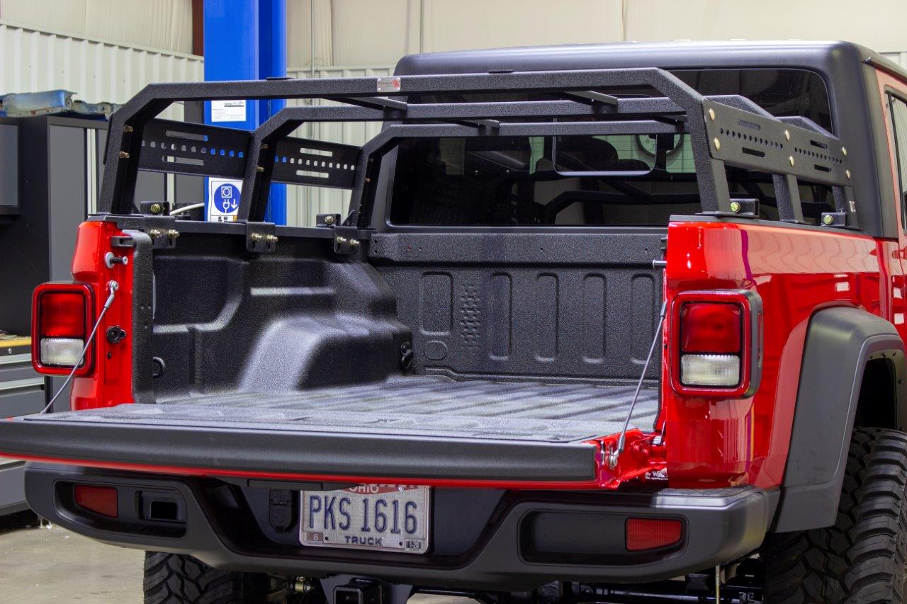 Fishbone Offroad Gladiator Tackle Bed Rack For Jeep Gladiator Fishbone Offroad