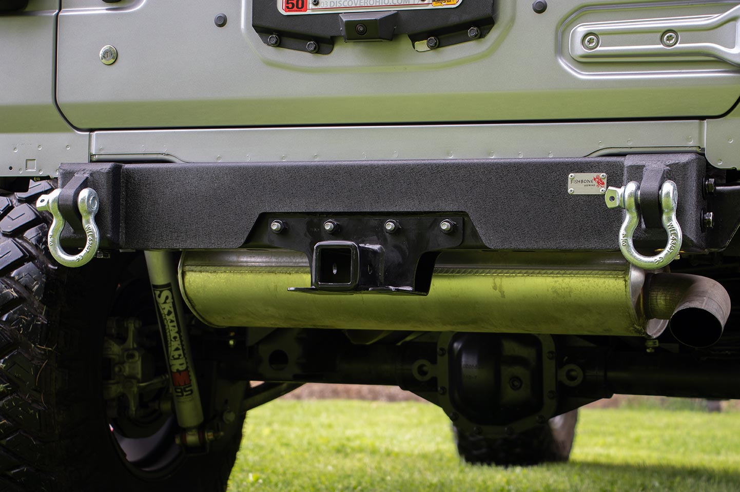 Fishbone Offroad Jeep JL Rear Bumper Delete For 18-Pres Wrangler JL Fishbone Offroad