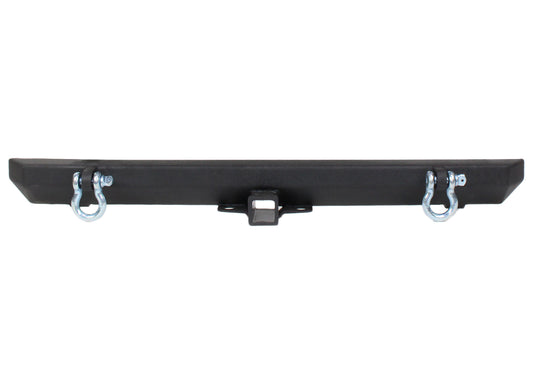Jeep YJ/TJ Rear Bumper with Receiver For 87-06 YJ Wrangler TJ Wrangler Fishbone Offroad
