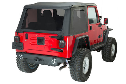 Jeep YJ/TJ Rear Bumper with Receiver For 87-06 YJ Wrangler TJ Wrangler Fishbone Offroad-2