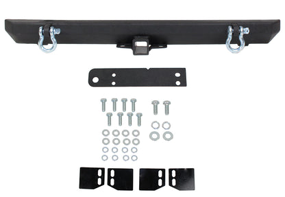 Jeep YJ/TJ Rear Bumper with Receiver For 87-06 YJ Wrangler TJ Wrangler Fishbone Offroad-3