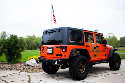 Jeep JK Rear Bumper Mako 07-18 Wrangler JK Fishbone Offroad-12