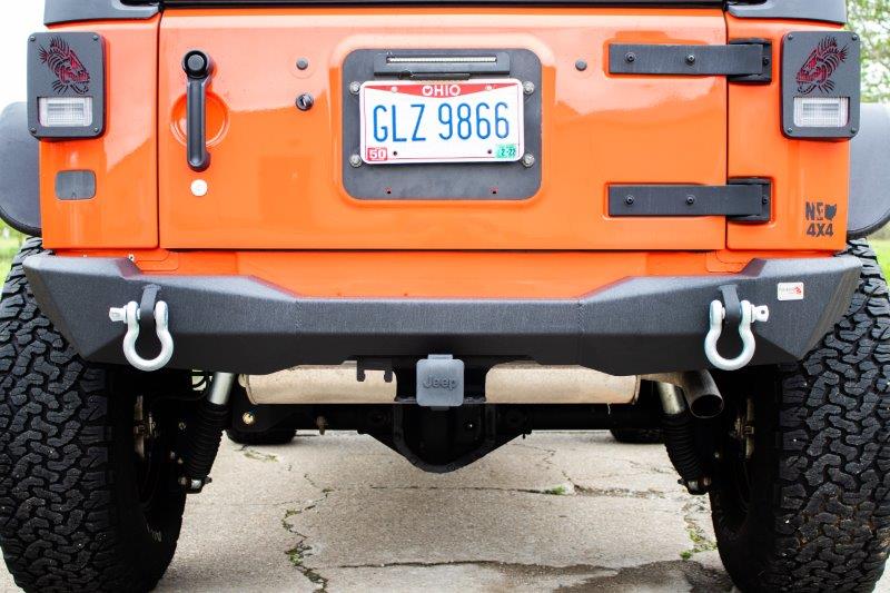 Fishbone Offroad Jeep JK Rear Bumper Mako 07-18 Wrangler JK Fishbone Offroad