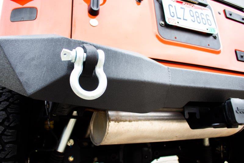 Fishbone Offroad Jeep JK Rear Bumper Mako 07-18 Wrangler JK Fishbone Offroad