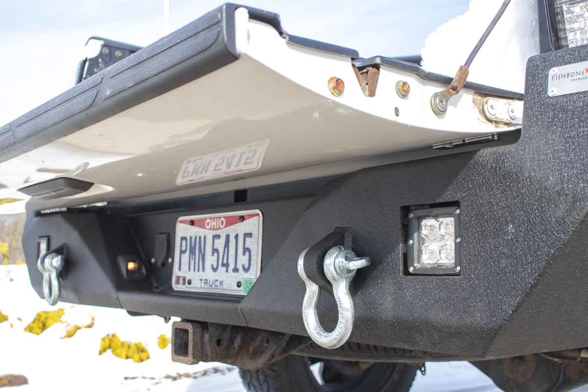 Fishbone Offroad 2005-2015 Tacoma Rear Bumper Fishbone Offroad