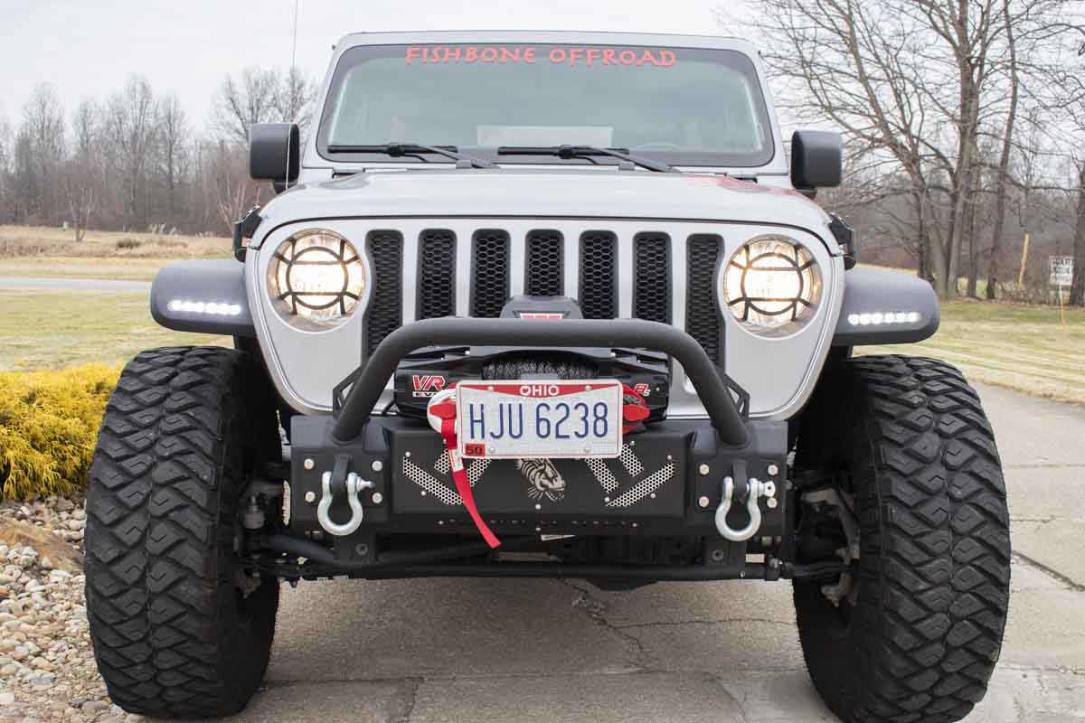 Barracuda Bull Bar 07-18 Jeep Wrangler, 18-Present Jeep Wrangler, 18-Present Jeep Gladiator JT Fishbone Offroad-4