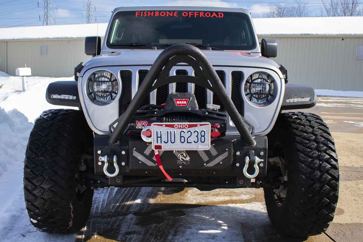 Barracuda Stinger Bar 07-18 Jeep Wrangler, 18-Present Jeep Wrangler, 18-Present Jeep Gladiator JT Fishbone Offroad-3