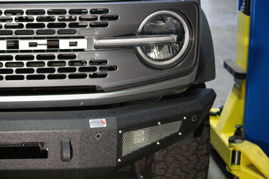 2022-Present Bronco Steelhead Front Bumper Fishbone Offroad-7