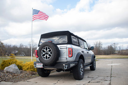 2022-Present Bronco Steelhead Rear Bumper Fishbone Offroad-6