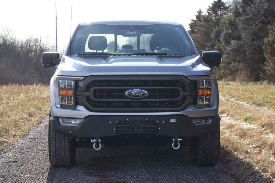 21-Present F150 Front Bumper Fishbone Offroad-5
