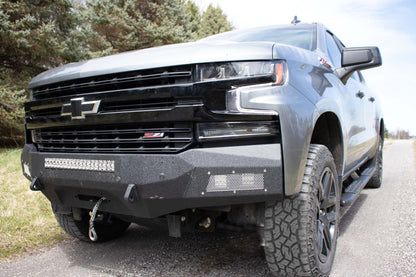 2019-2021 Chevy Silverado 1500 Rockfish Front Bumper Fishbone Offroad-1