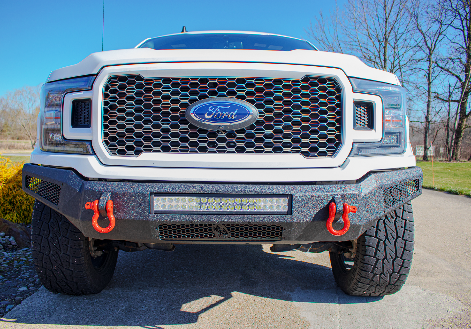 2018-2020 Ford F-150 Pelican Front Bumper Fishbone Offroad-1