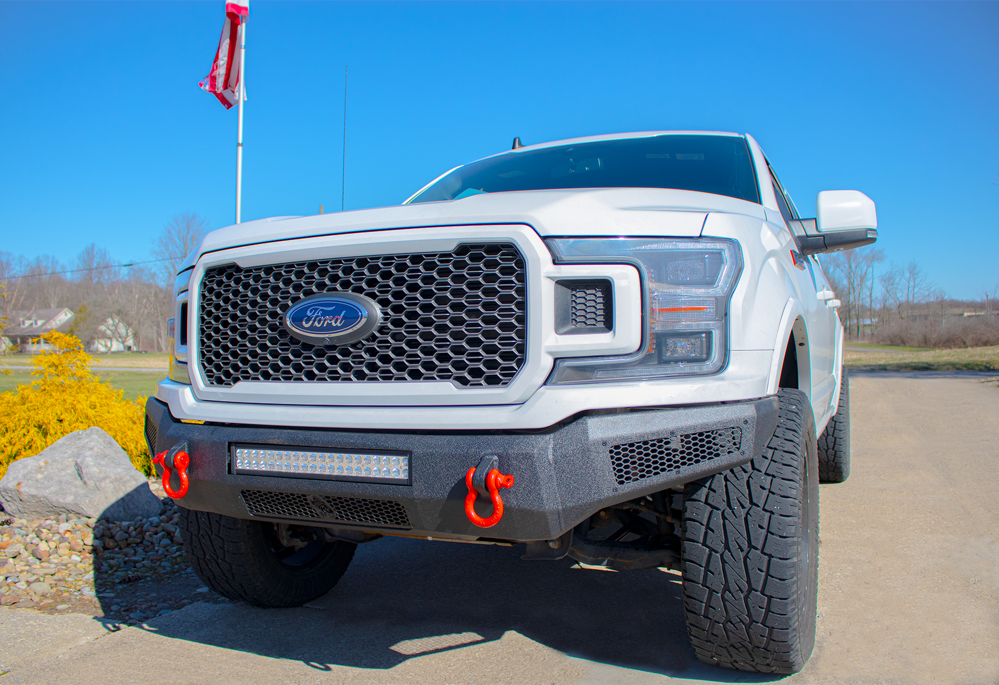 2018-2020 Ford F-150 Pelican Front Bumper Fishbone Offroad-7