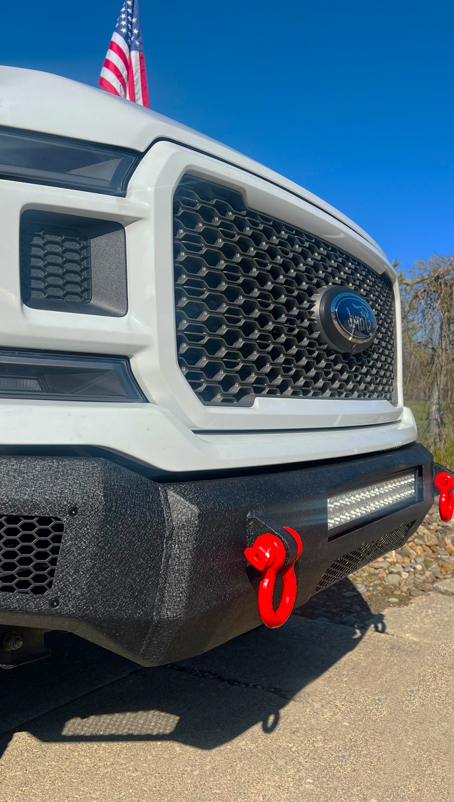 2018-2020 Ford F-150 Pelican Front Bumper Fishbone Offroad-8