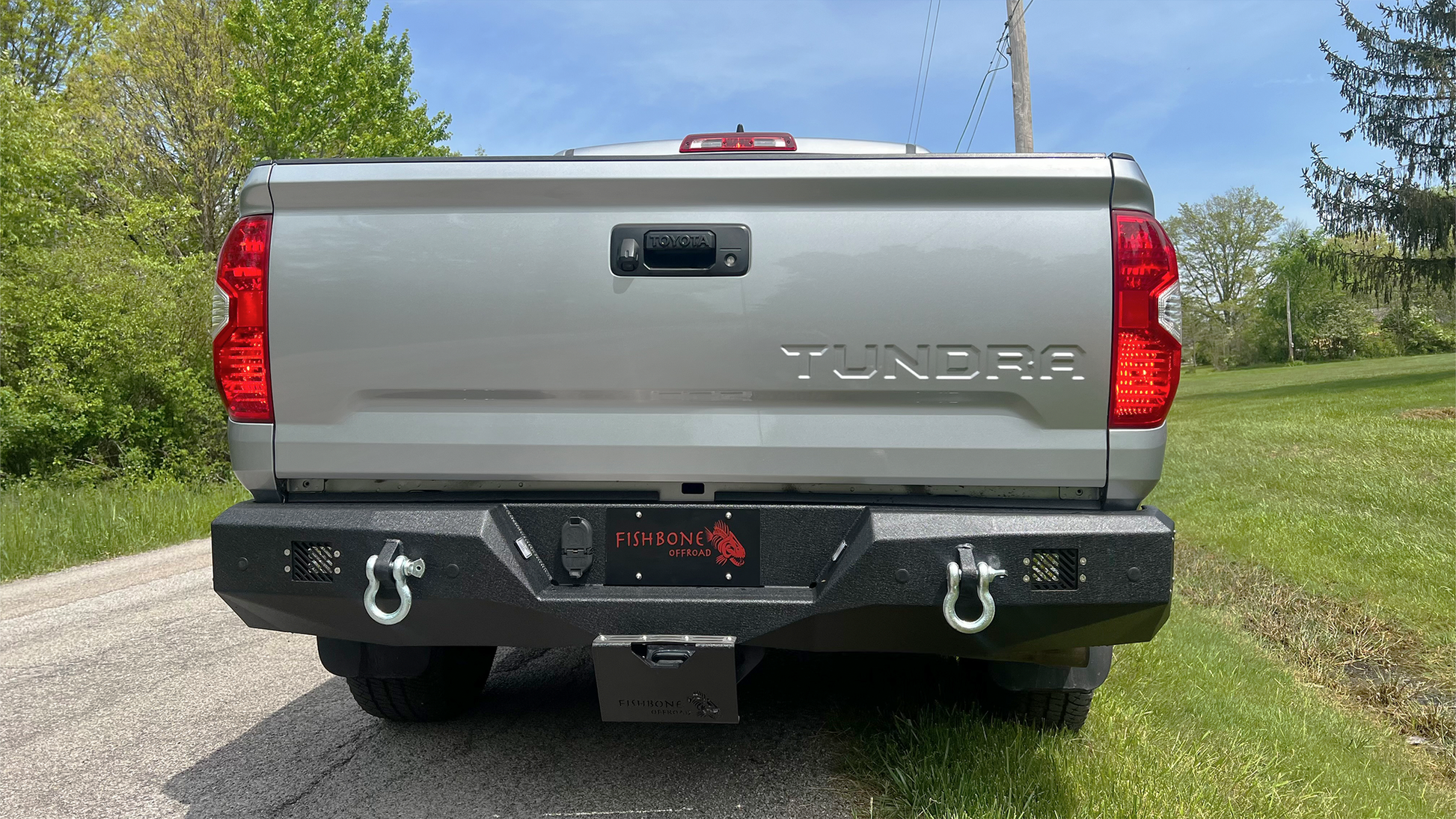 Fishbone Offroad 2018-2021 Toyota Tundra Rear Bumper Fishbone Offroad