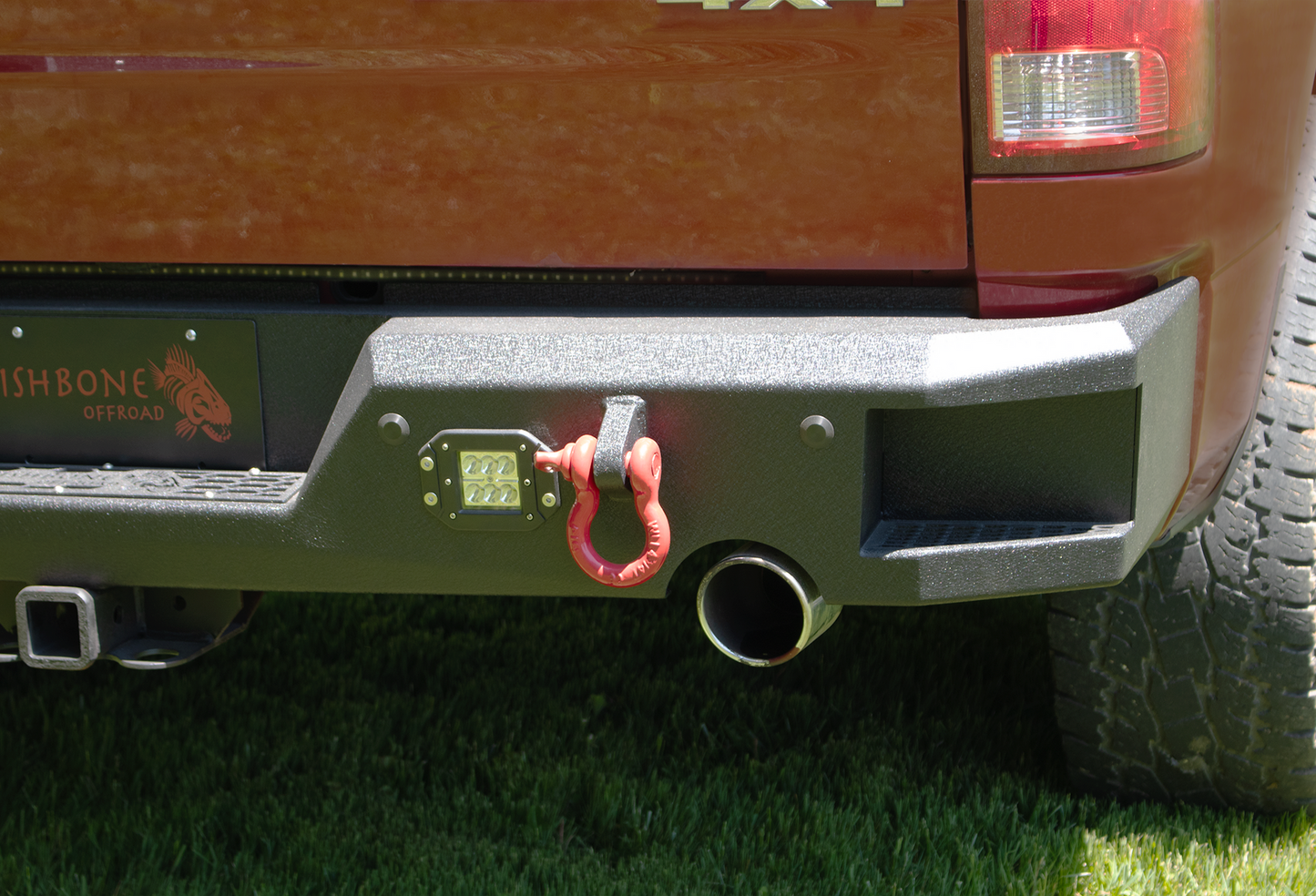 Fishbone Offroad 2009-Current Ram 1500 Classic Anglerfish Rear Bumper Fishbone Offroad