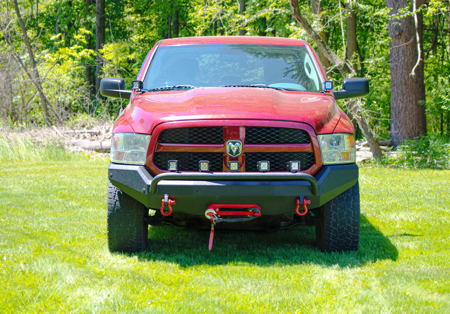 13-Current Ram 1500 Classic Anglerfish Front Bumper Fishbone Offroad-1