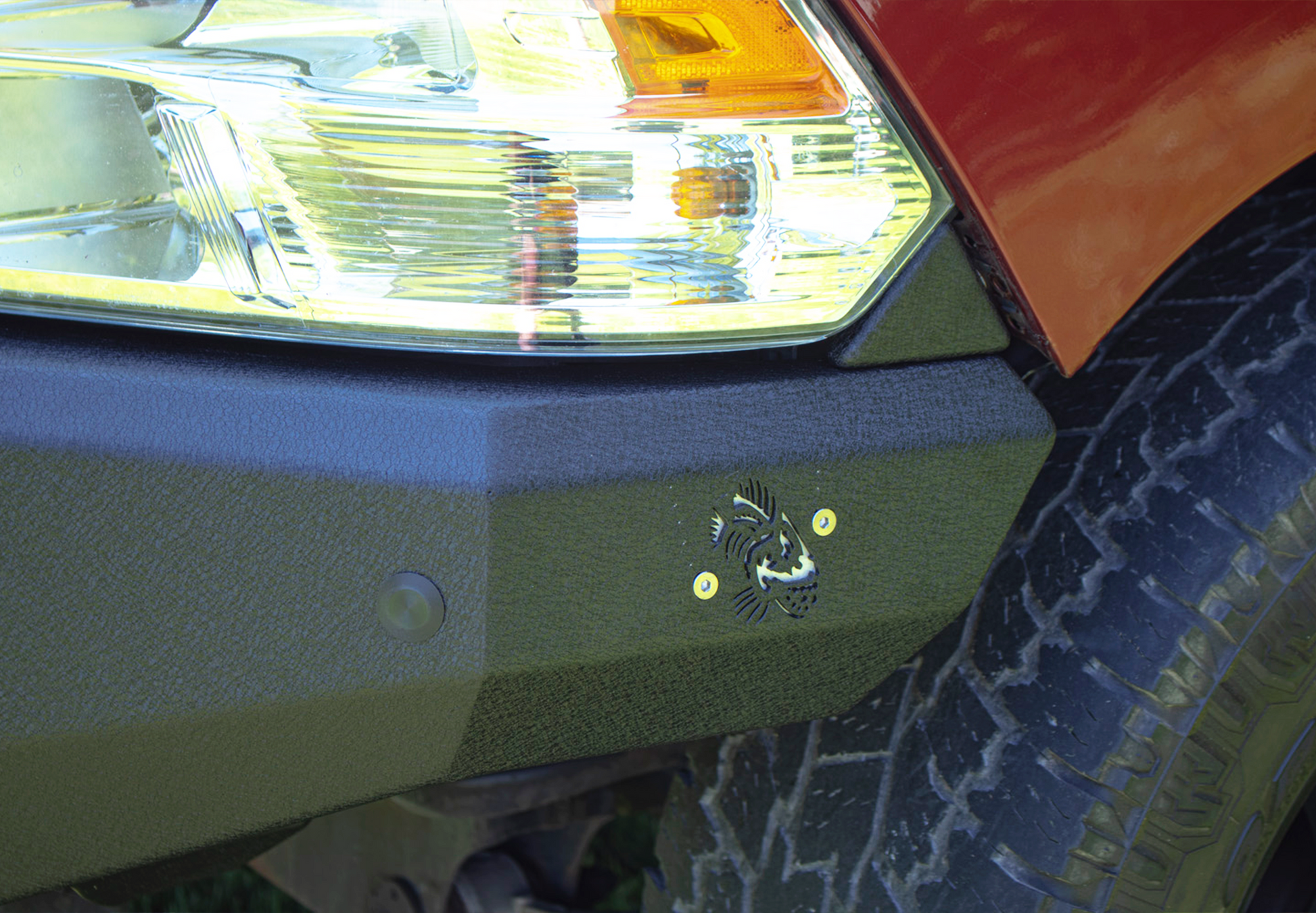 13-Current Ram 1500 Classic Anglerfish Front Bumper Fishbone Offroad-9