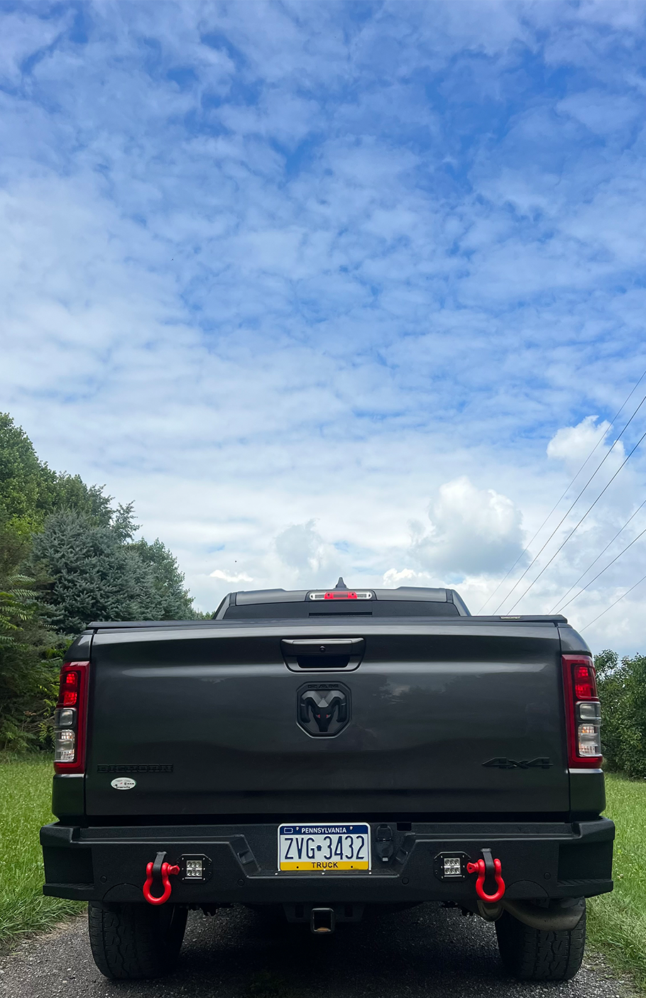 Fishbone Offroad 2019-2023 Ram 1500 Pike Rear Bumper Fishbone Offroad