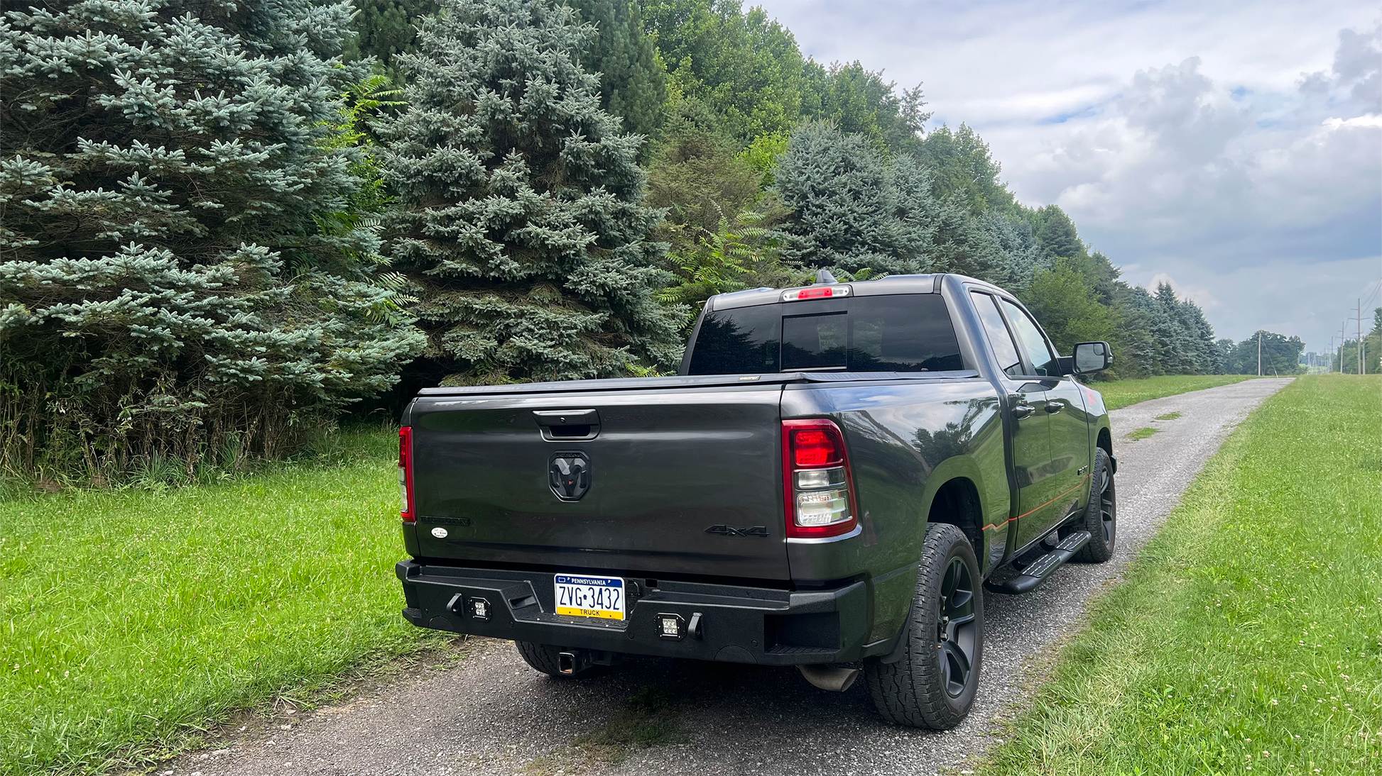 Fishbone Offroad 2019-2023 Ram 1500 Pike Rear Bumper Fishbone Offroad